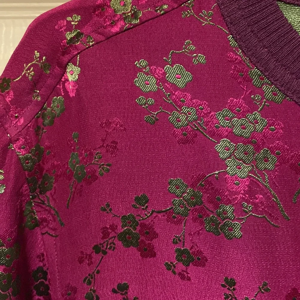 1970’s vintage Charlotte Ford Silk Reversible Pullover S P E C T A C U L A R !!! - Picture 3 of 9